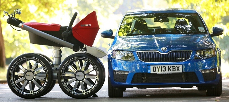 Детская коляска Шкода